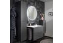 FACKELMANN Hochschrank LUNA Schwarz/Anthrazit mit Soft-Close Bild 3