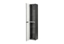 FACKELMANN Hochschrank LUNA Schwarz/Anthrazit mit Soft-Close Bild 4