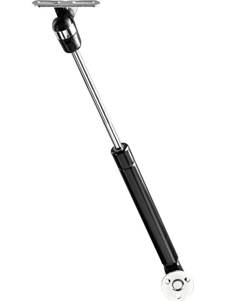 Hettich Klappenstütze mit Gasdruck 272 mm Schwarz/Silber