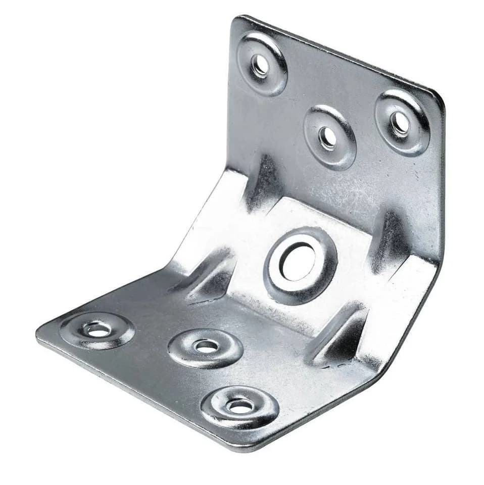 Hettich Tischbeineckverbinder Stahl verzinkt 7,0 cm