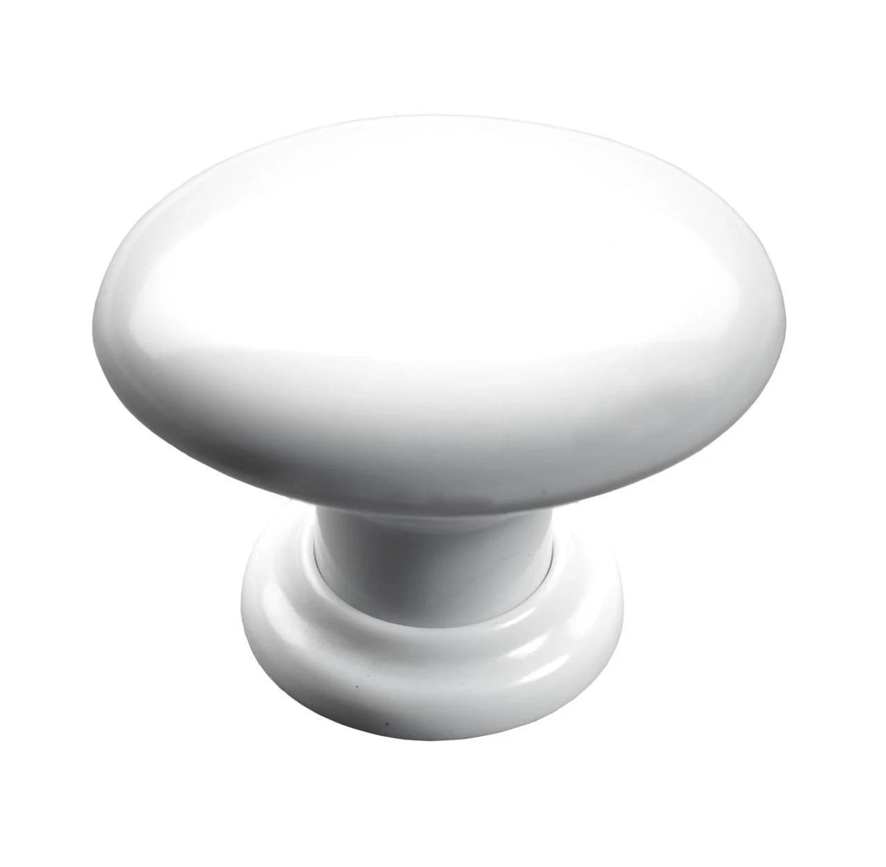 Hettich Möbelknopf Kunststoff Weiß Ø 33 mm