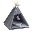 Maximex Tipi-Zelt Filz mit Eukalyptus-Holzgestänge Bild 2
