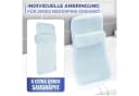 Maximex Badewanneneinlage mit Kissen Blau 3D-Mesh Bild 4