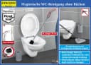 Maximex WC-Reinigungsbürste Extra Lang Schwarz/Silber Edelstahl Bild 1