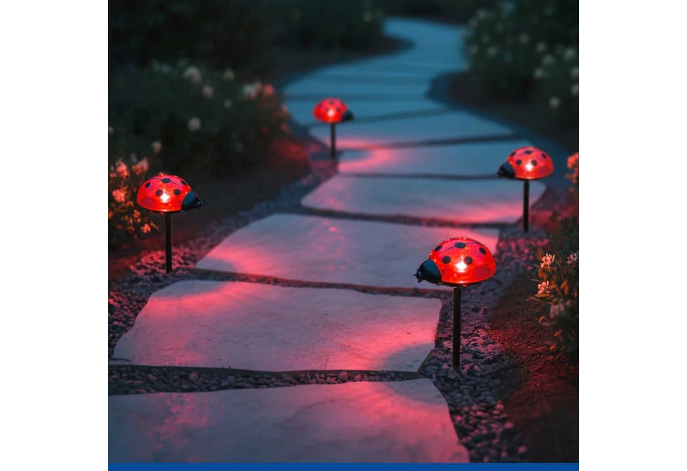Maximex LED Gartenleuchte Marienkäfer 4er Set Solar - Bild 5