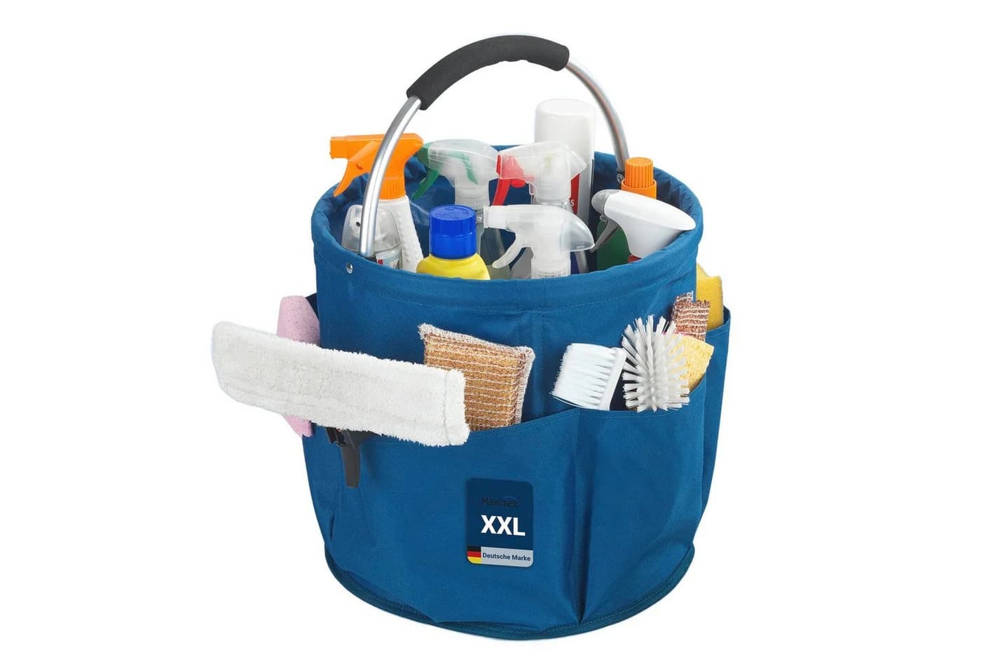 Maximex Reinigungs-Caddy HERKULES Blau 34L Faltbar