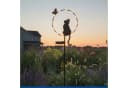 Maximex LED Gartenleuchte Katze Solar Schwarz Bild 1