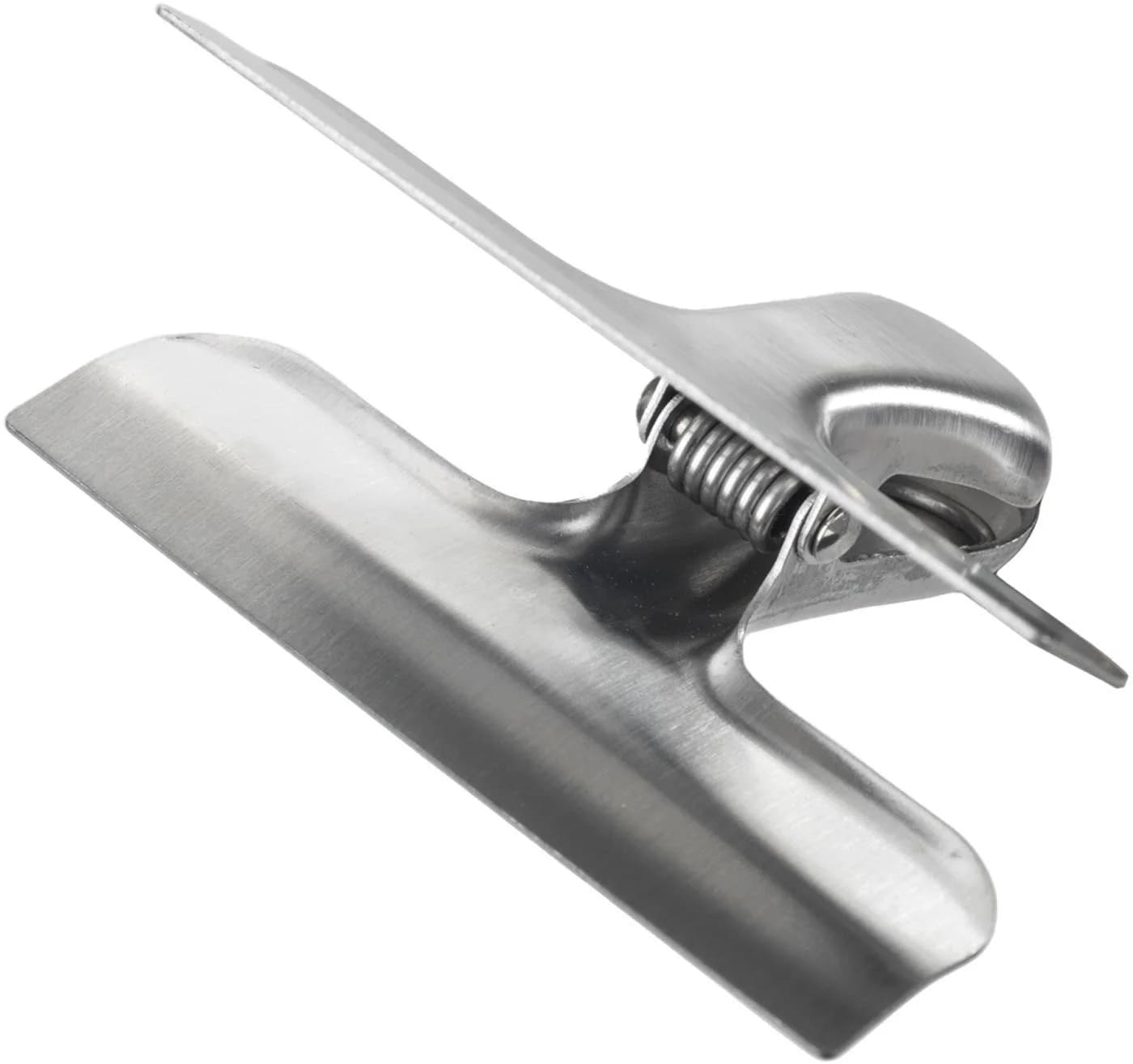 Verschlussklammer MAXIMEX Edelstahl silber - 10er Set - Bild 3