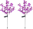 MAXIMEX LED Gartenleuchte Modell Orchidee Solar Bunt Bild 2