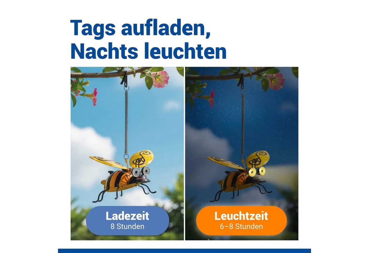 Maximex LED Gartenleuchte Modell Biene Solar Warmweiß - Bild 3