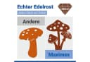 Maximex Gartenstecker Pilz Terracotta Metall Bild 5