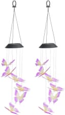 MAXIMEX LED Gartenleuchte Schmetterling Solar Windspiel Bild 2
