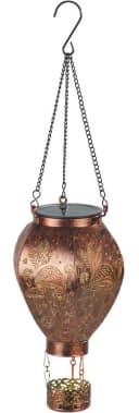 MAXIMEX LED Gartenleuchte Heißluftballon Solar Bronze Bild 2