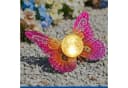 Maximex LED Gartenleuchte Schmetterling pink solarbetrieben Bild 1