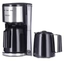 Severin Kaffeebereiter mit 2 Isolierkannen Schwarz Silber Bild 2