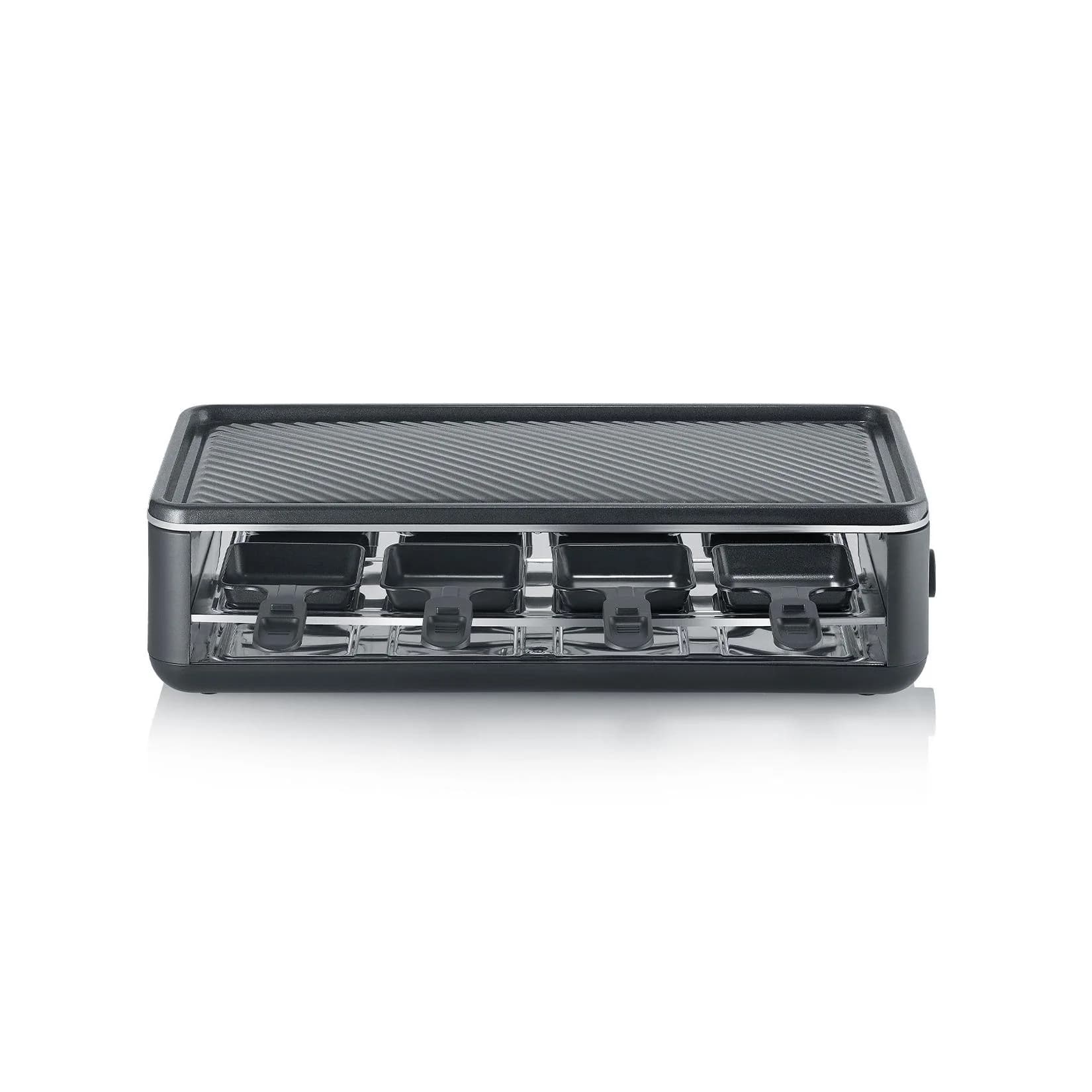 Severin Raclette-Grill Schwarz Kunststoff 25x14x49 cm