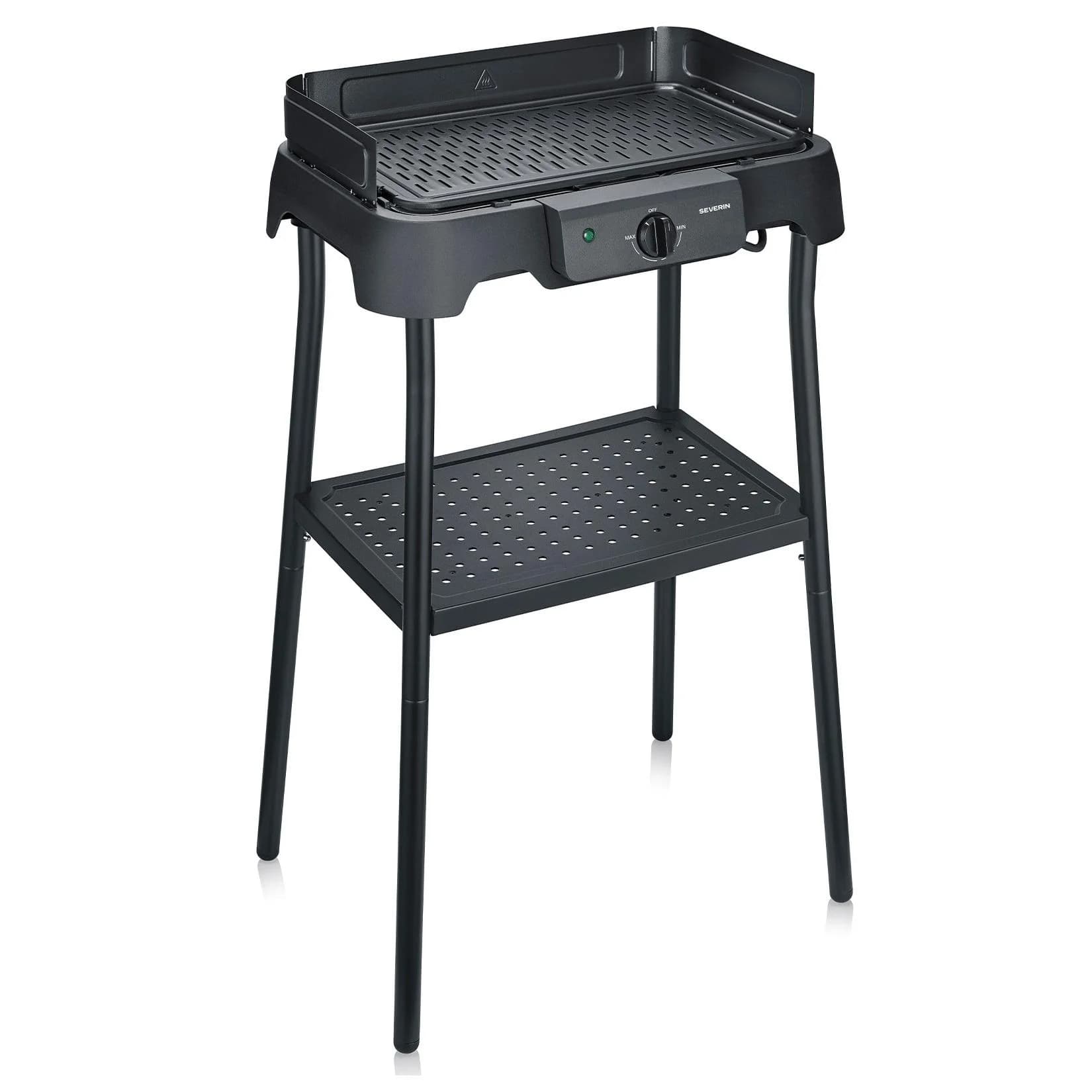 SEVERIN PG 8596 Standgrill 2000 Watt Kunststoff Grillfläche 39x23 cm
