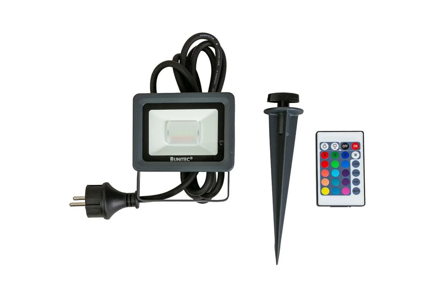 UNITEC LED Gartenstrahler Farbwechsel Outdoor IP65 - Bild 5