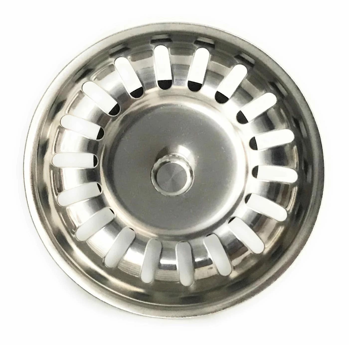 FRANKE Siebkörbchen Chrom 3,5 Zoll für Spülen mit Excenter, Ø 80mm - Bild 2