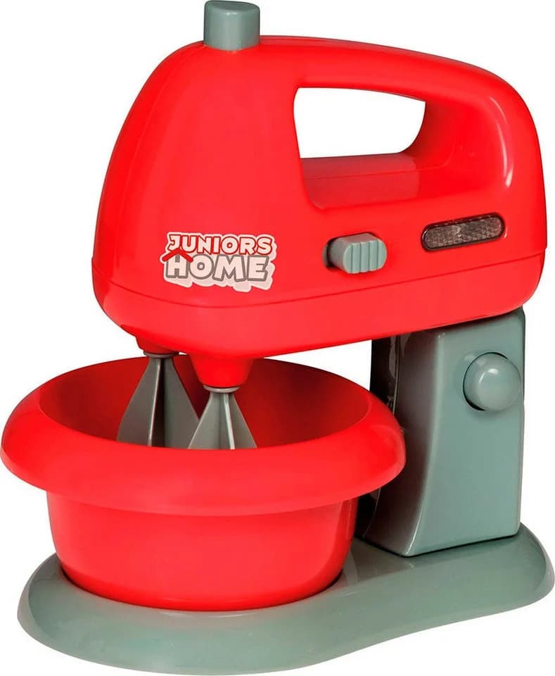 Happy People Kinder-Haushaltsset Standmixer und Mixer mit Topf, rot/grau, mit Licht- und Soundeffekt - Bild 5