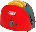 Happy People Kinder-Haushaltsset Toaster und Kaffeemaschine Grau/Rot Kunststoff Bild 1