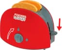 Happy People Kinder-Haushaltsset Toaster und Kaffeemaschine Grau/Rot Kunststoff Bild 3