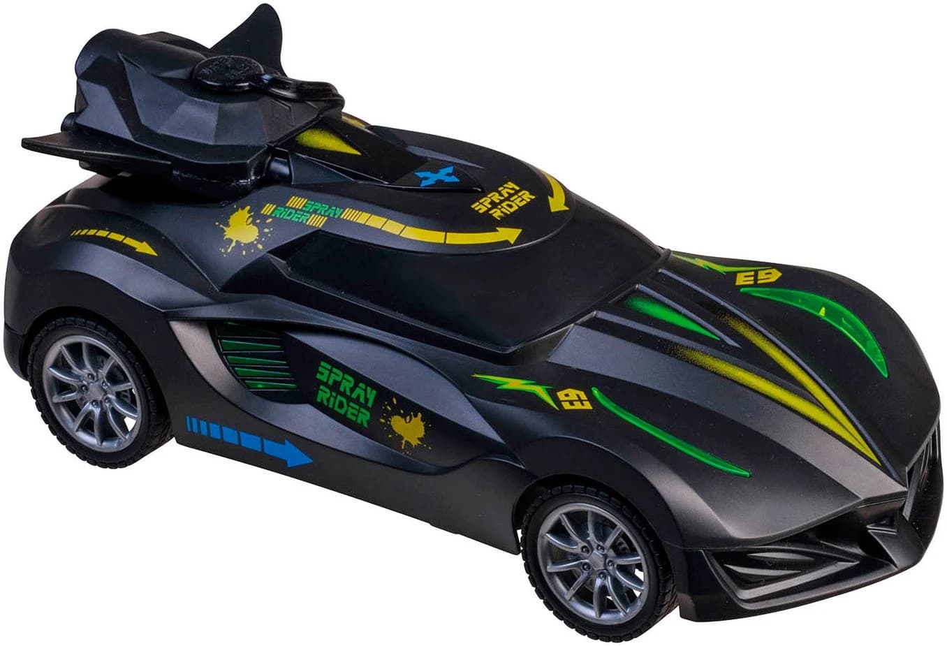 HAPPY PEOPLE RC-Auto Spray Rider Schwarz mit Nebelfunktion - Bild 3