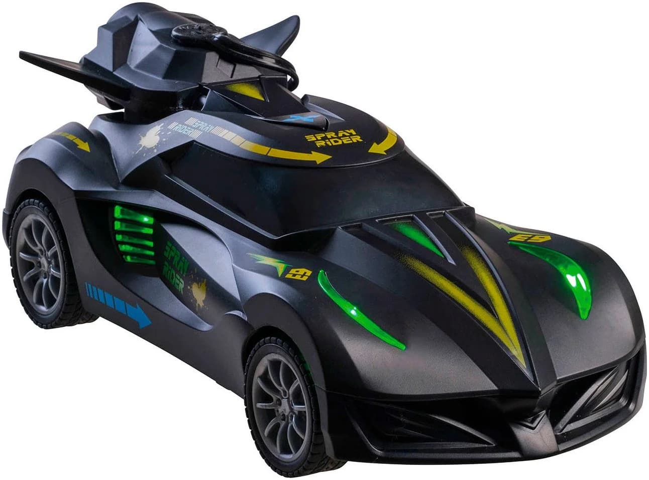 HAPPY PEOPLE RC-Auto Spray Rider Schwarz mit Nebelfunktion - Bild 4