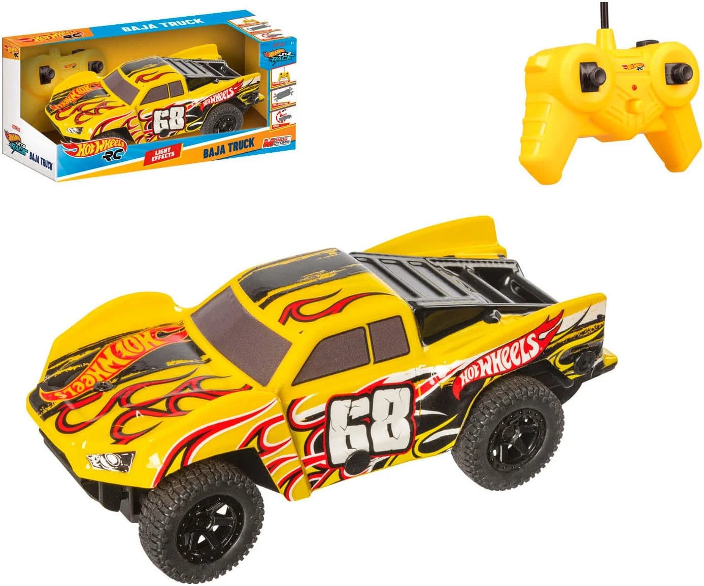 Happy People RC-Truck Hot Wheels Lets Race Baja Truck Bunt - Bild 2