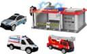 Happy People Spiel-Parkgarage SOS Station inkl. 3 Fahrzeuge mit Licht- und Soundeffekten Bild 2
