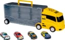 Happy People Spielzeug-LKW ADAC Autotransporter Koffer mit 4 Autos Bild 1