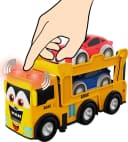 Happy People ADAC MAN Autotransporter mit 2 Autos & Soundeffekt Bild 1