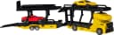 Happy People Spielzeug-Transporter ADAC Gelb Metallguss mit 2 Fahrzeugen Bild 1