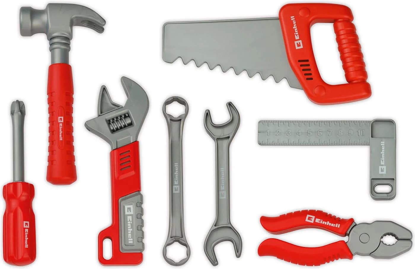 Happy People Spielwerkzeugkoffer EINHELL Kids Werkzeugbox Rot/Schwarz