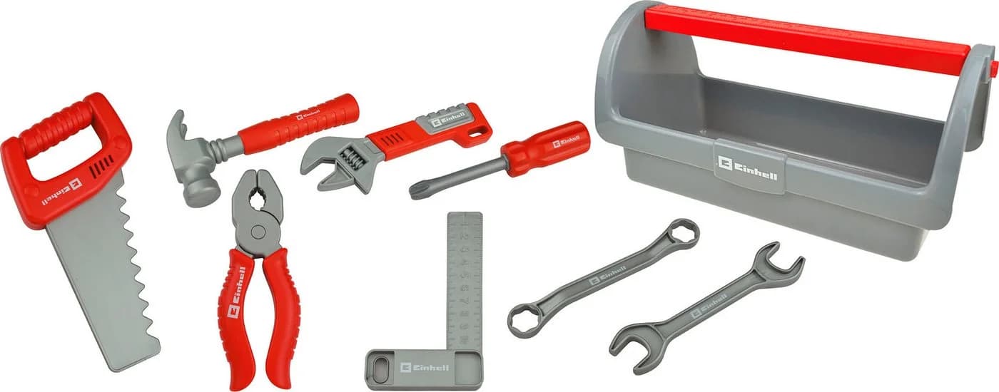 Happy People Spielwerkzeugkoffer EINHELL Kids Werkzeugbox Rot/Schwarz - Bild 2