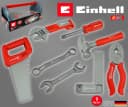 Happy People Spielwerkzeugkoffer EINHELL Kids Werkzeugbox Rot/Schwarz Bild 5