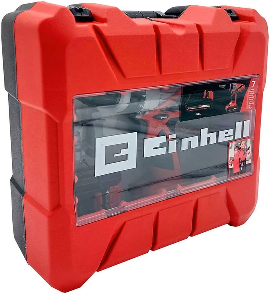Kinder-Akkuschrauber HAPPY PEOPLE EINHELL Kids Rot mit Licht & Sound