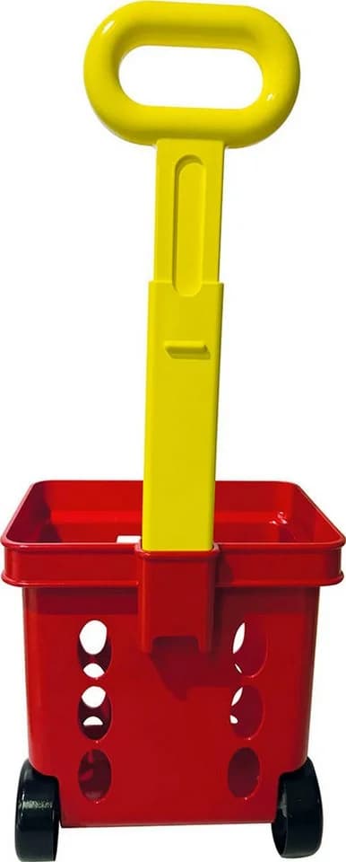 Happy People Spiel-Einkaufswagen Bunt mit 9 Kunststofffrüchten - Bild 4