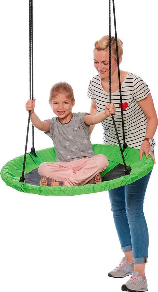 Happy People Nestschaukel-Sitz 90 cm Grün PE Matte