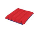 Happy People Sitzkissen Luftkissen Mikrofaser rot/blau 35x35cm Bild 1
