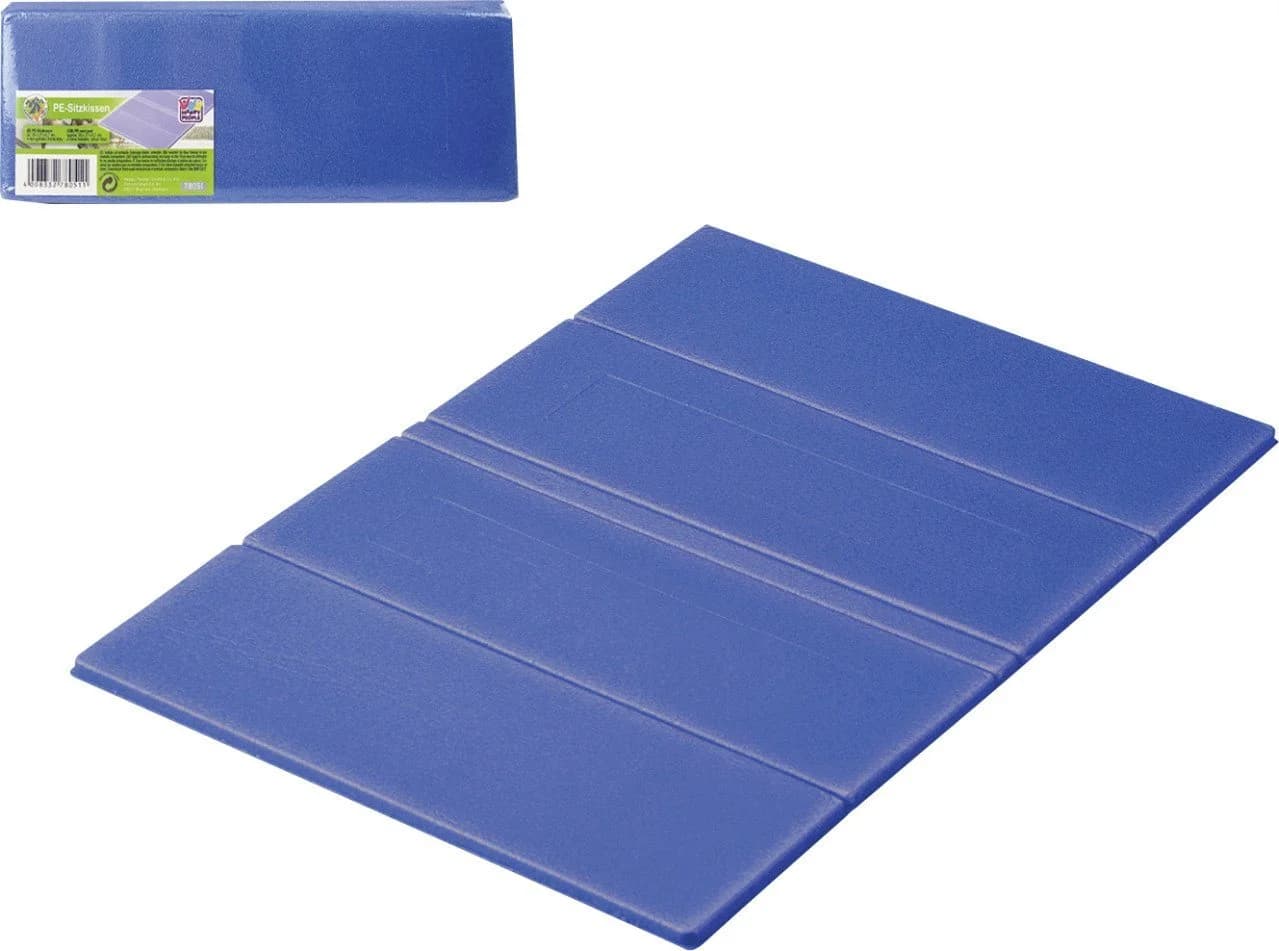Happy People Sitzkissen Blau 4-fach gefaltet - Bild 2