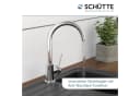 Schütte Spültischarmatur Cornwall Niederdruck 360° Chrom Bild 1