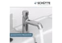 Schütte Waschtischarmatur LIMA Silber Chrom Messing Kaltwasserarmatur Bild 4