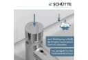 Schütte Waschtischarmatur LIMA Silber Chrom Messing Kaltwasserarmatur Bild 5