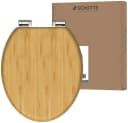 SCHÜTTE WC-Sitz Natural Bamboo Oval Holzfarben Bambus Bild 2