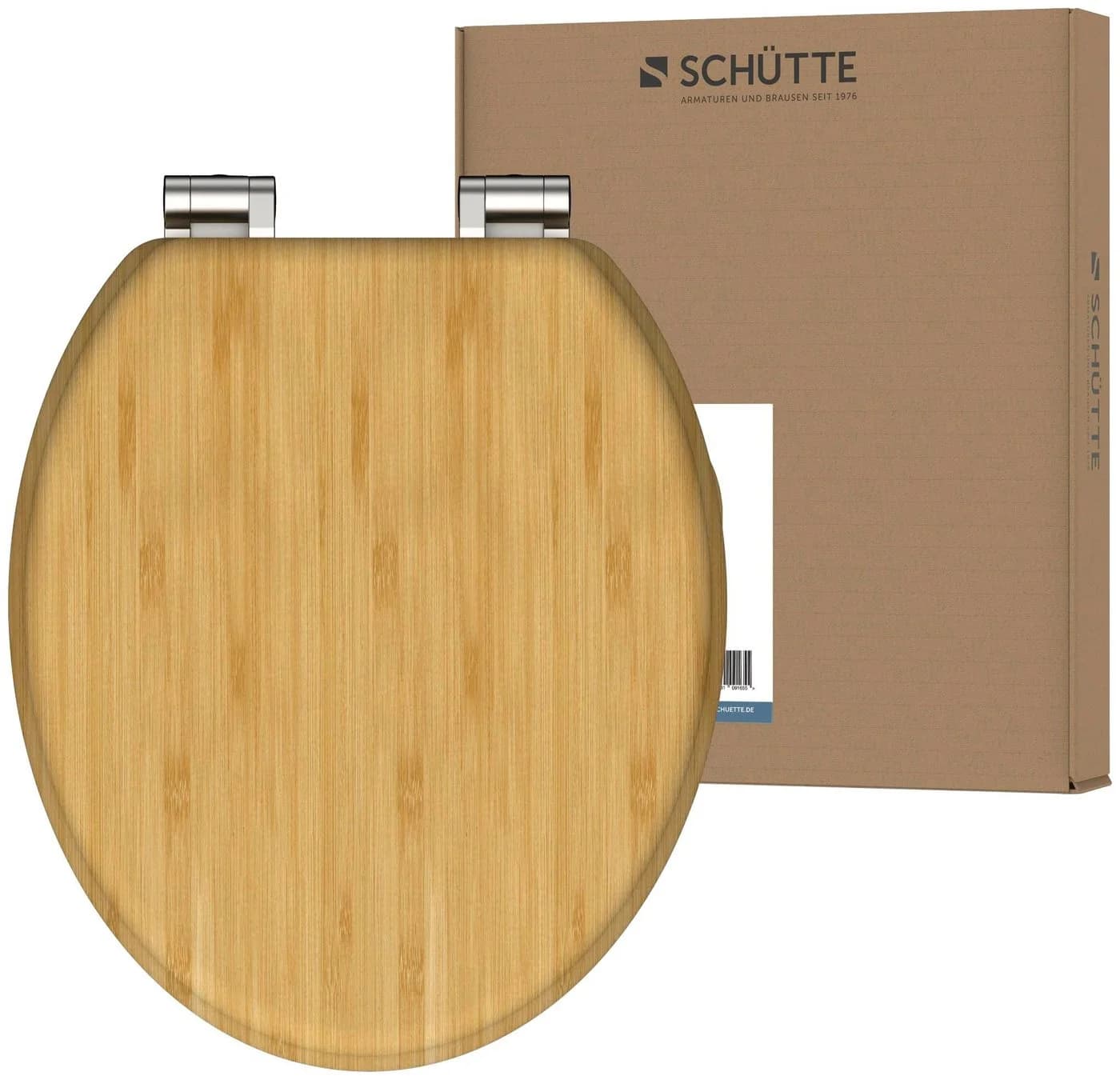 SCHÜTTE WC-Sitz Natural Bamboo Oval Holzfarben Bambus - Bild 2