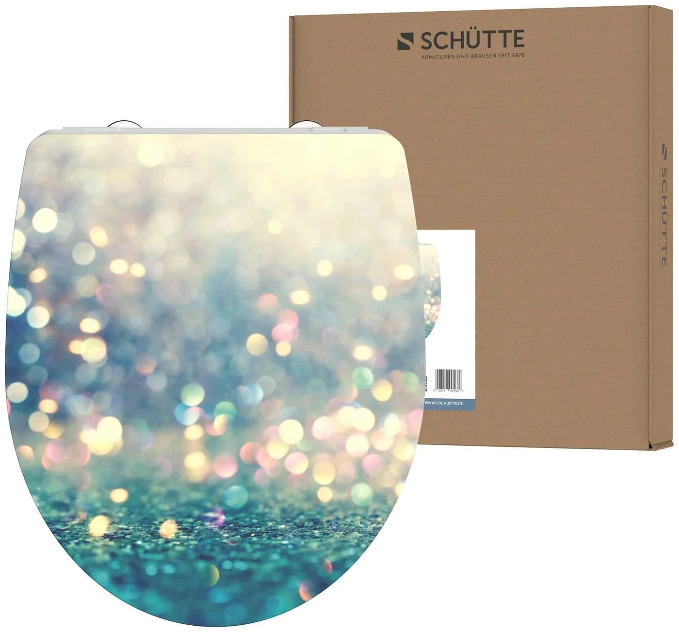 SCHÜTTE WC-Sitz Magic Light Bunt Duroplast mit Absenkautomatik - Bild 2