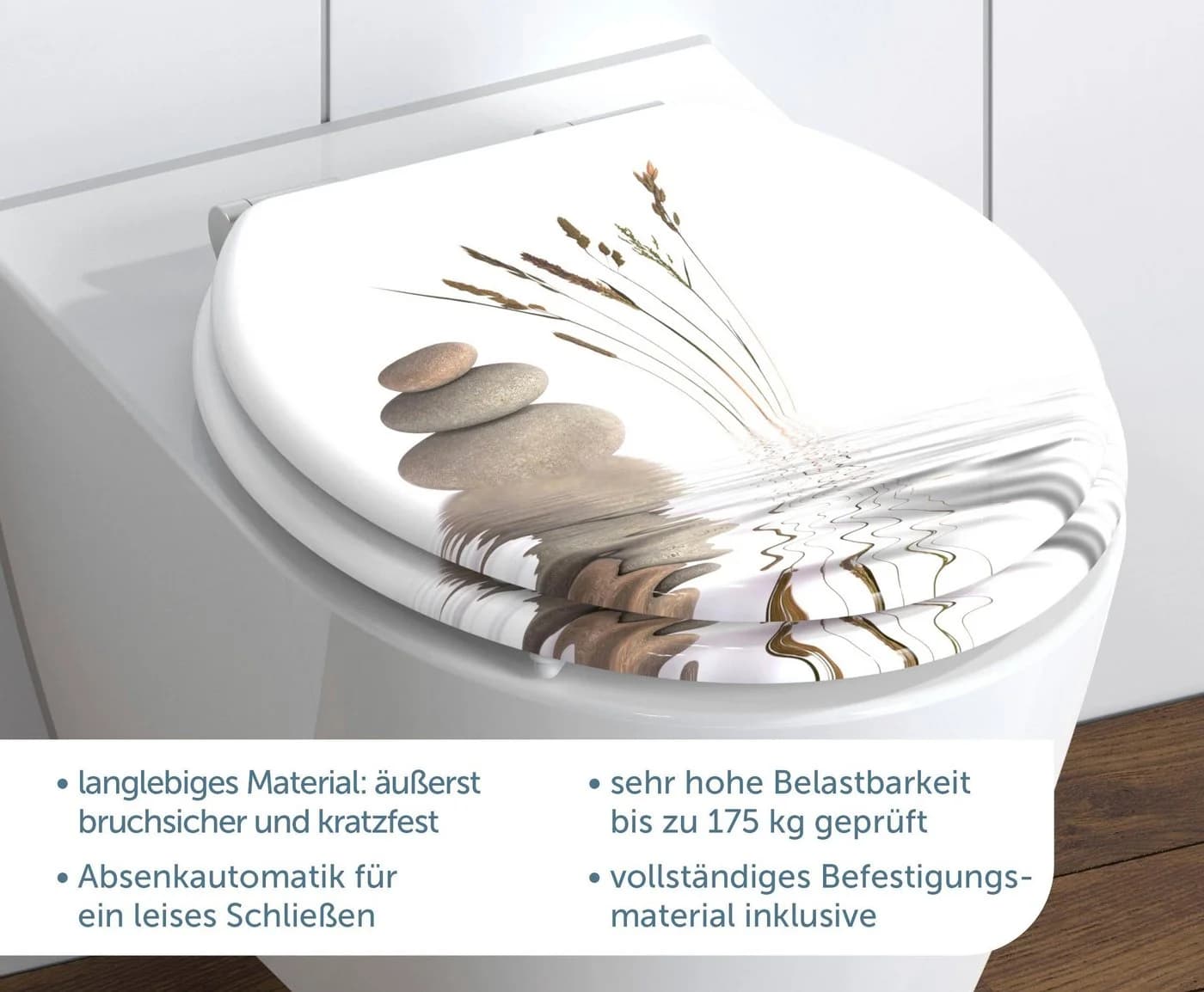 Schütte WC-Sitz Balance mit Absenkautomatik und Motivdruck - Bild 2