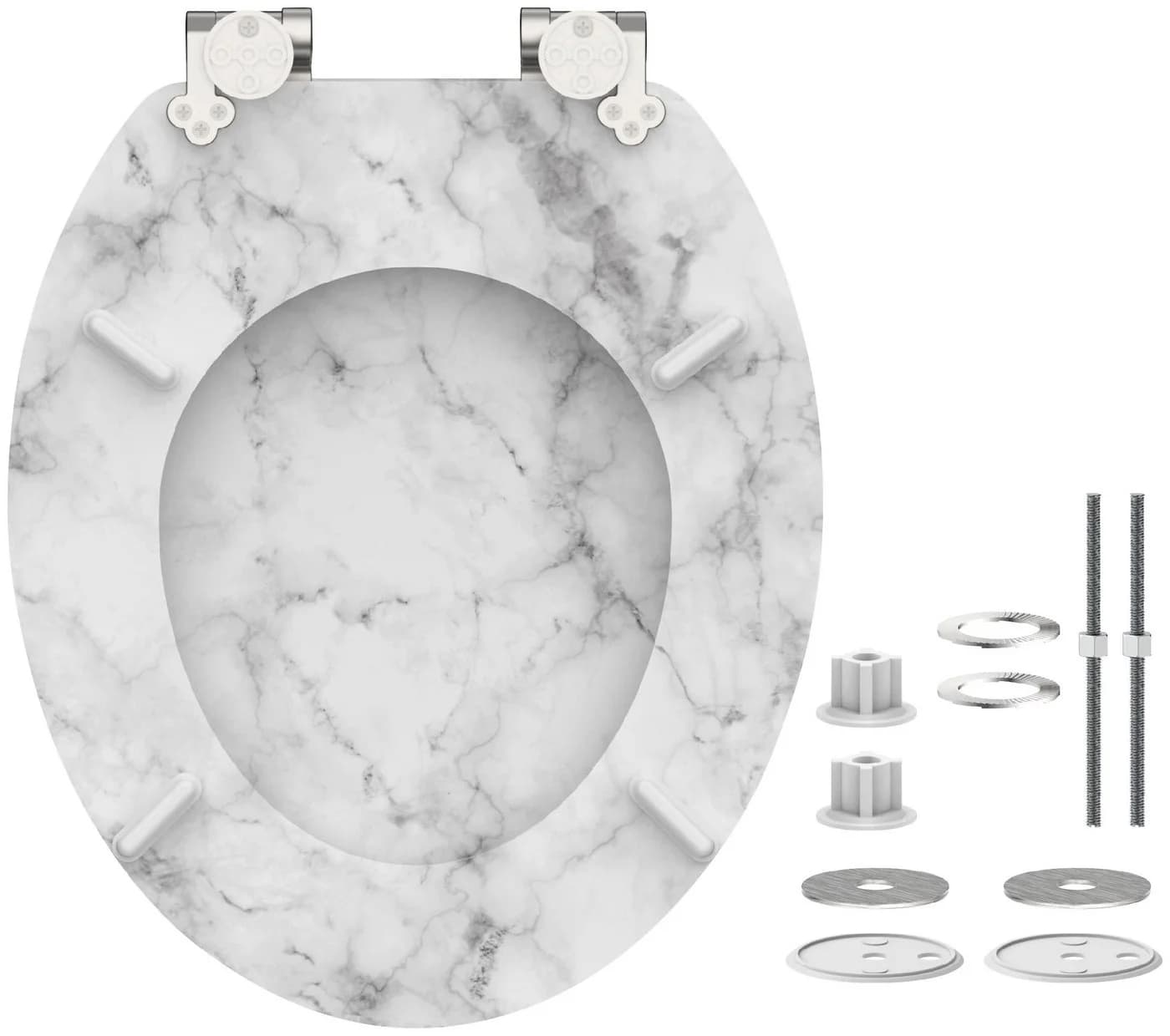 Schütte WC-Sitz Marmor Stone mit Absenkautomatik - Bild 5