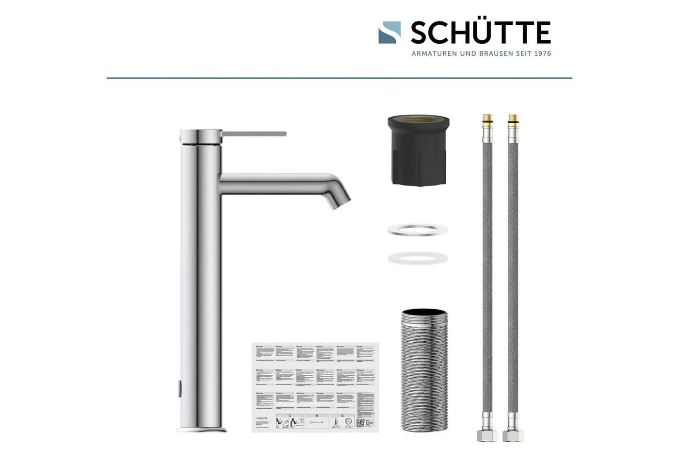 Schütte Waschtischarmatur LOS ANGELES Chrom Einhebel-Mischbatterie Aufsatzwaschbecken - Bild 4